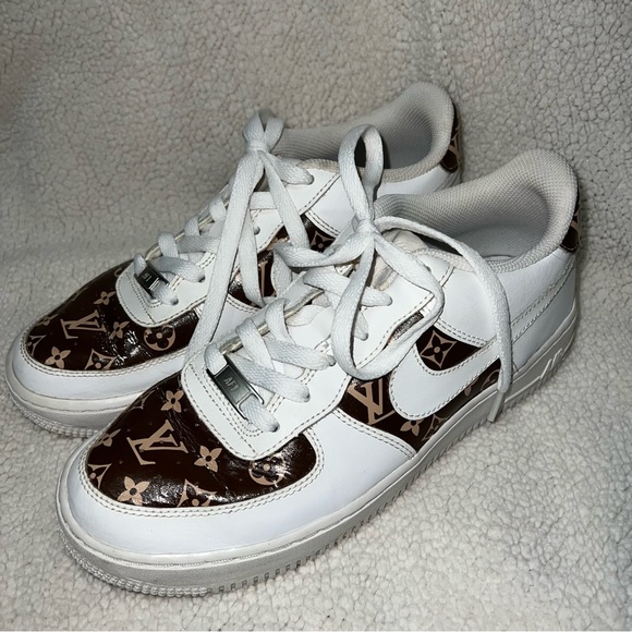 Nike Airforce Ones x Louis Vuitton size Eur 39, 6.5Y - Picture 3 of 11